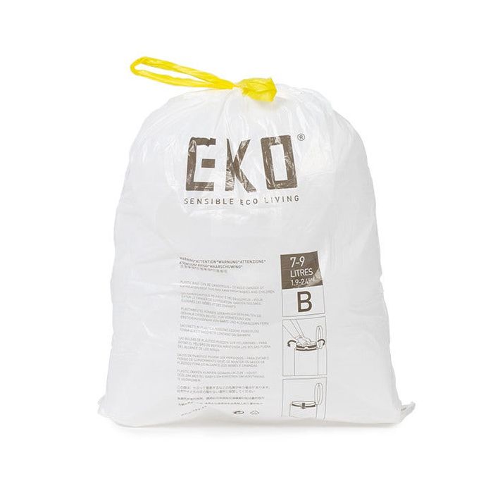 25st EKO afvalzakken type B | 7 - 9 liter | Rol 25 stuks (6951800600652)