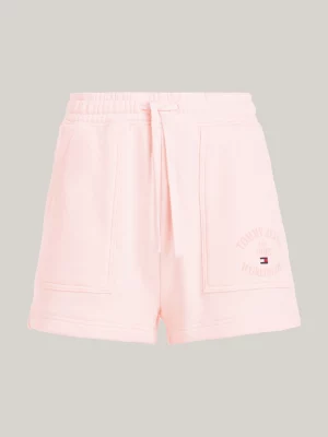 Shorts de moletom com logo
