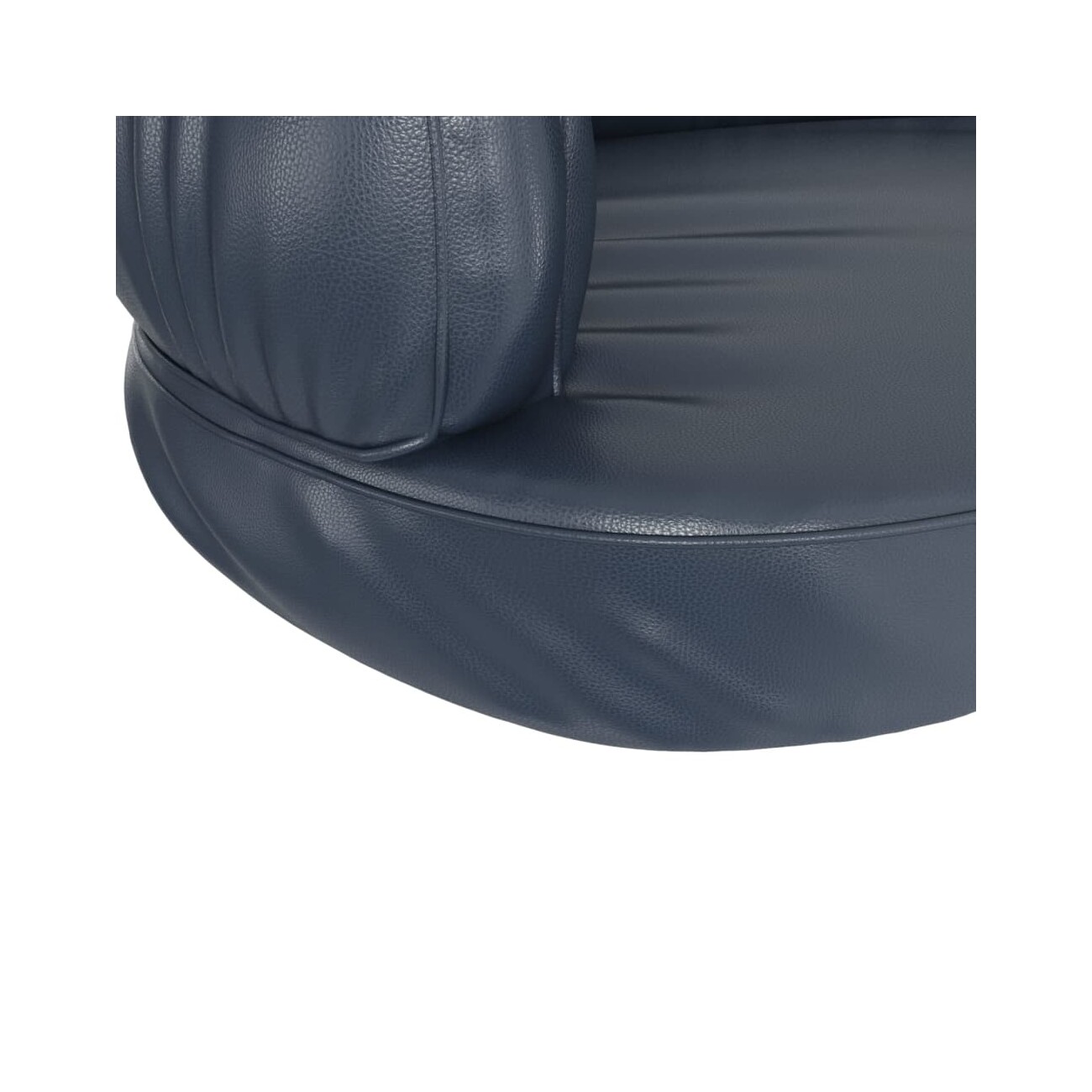 VidaXL Hundebett Ergonomisch Kunstleder blau S