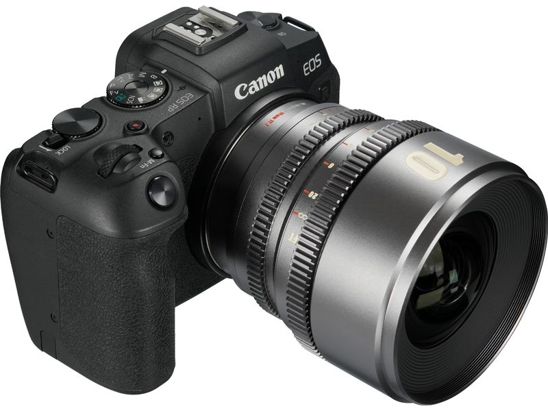 7Artisans Festbrennweite 10mm T/2.1 – Canon RF Kompaktes, leichtes Objektiv für Kameras mit Super35-Sensoren