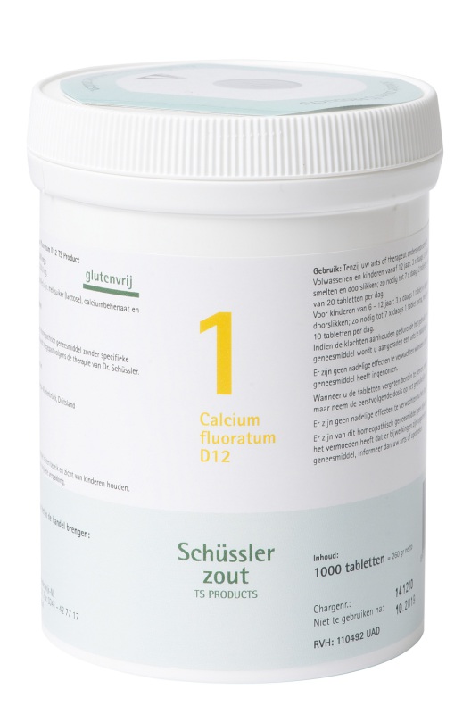 Pfluger Schussler Celzout 1 Calcium FluoratumD12 1000t