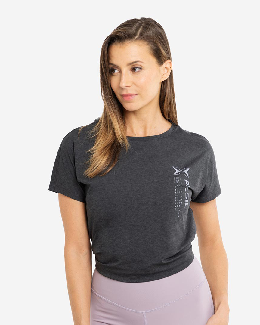Picsil Woman T-Shirt Premium 0.1 Black