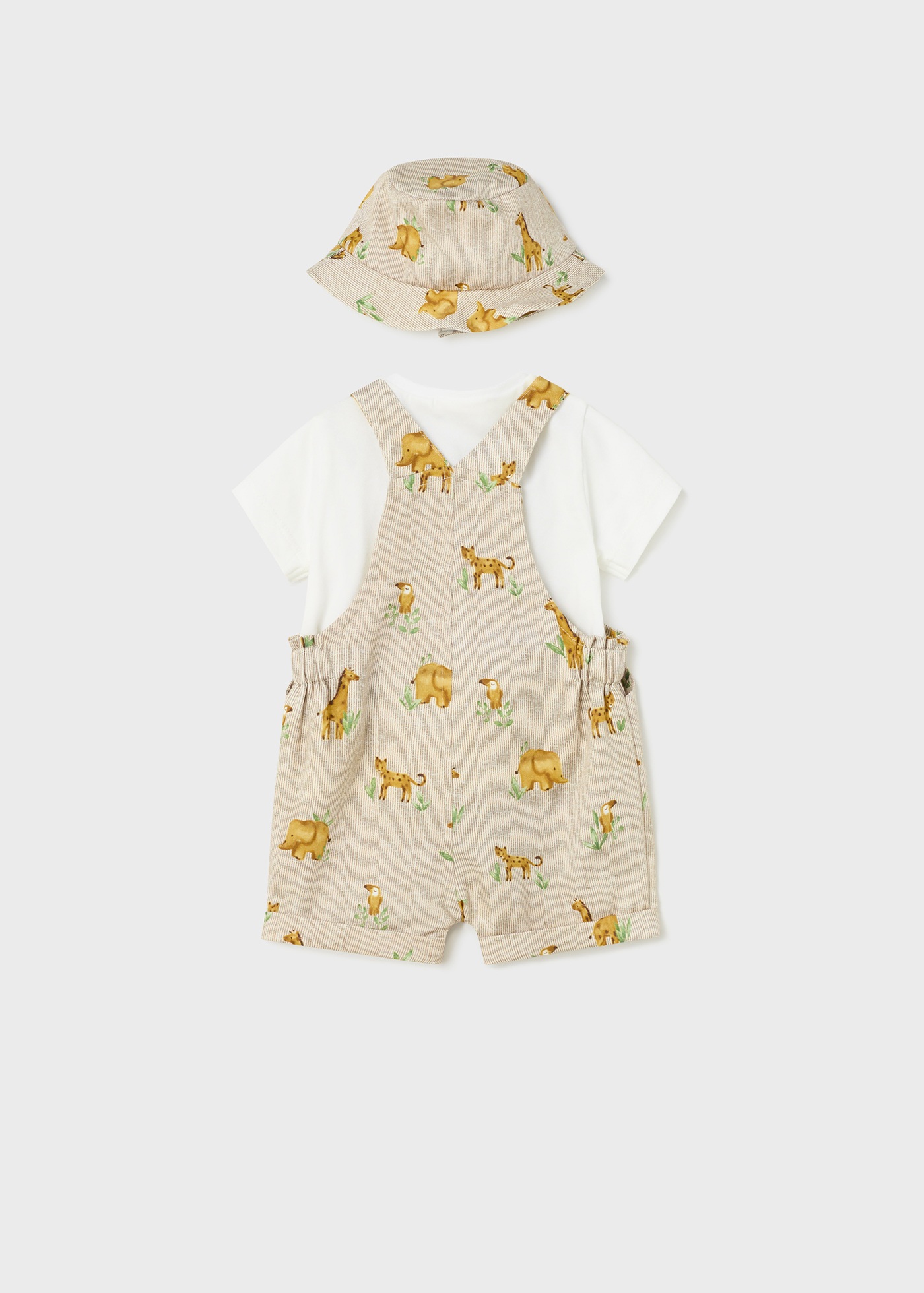 Conjunto de algodão de 3 peças para recém-nascido