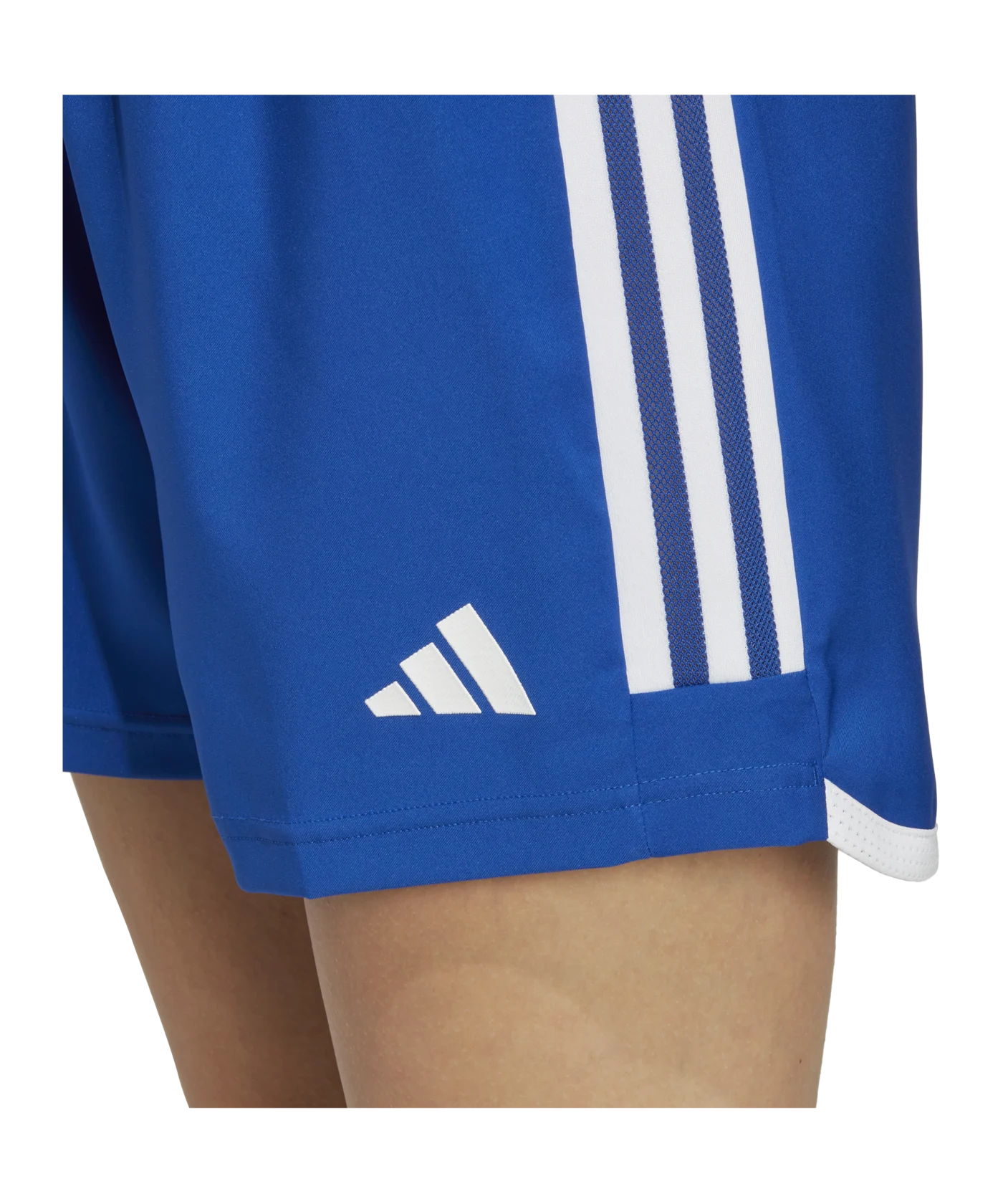 adidas Tiro 23 Match Short Damen Blau Weiss