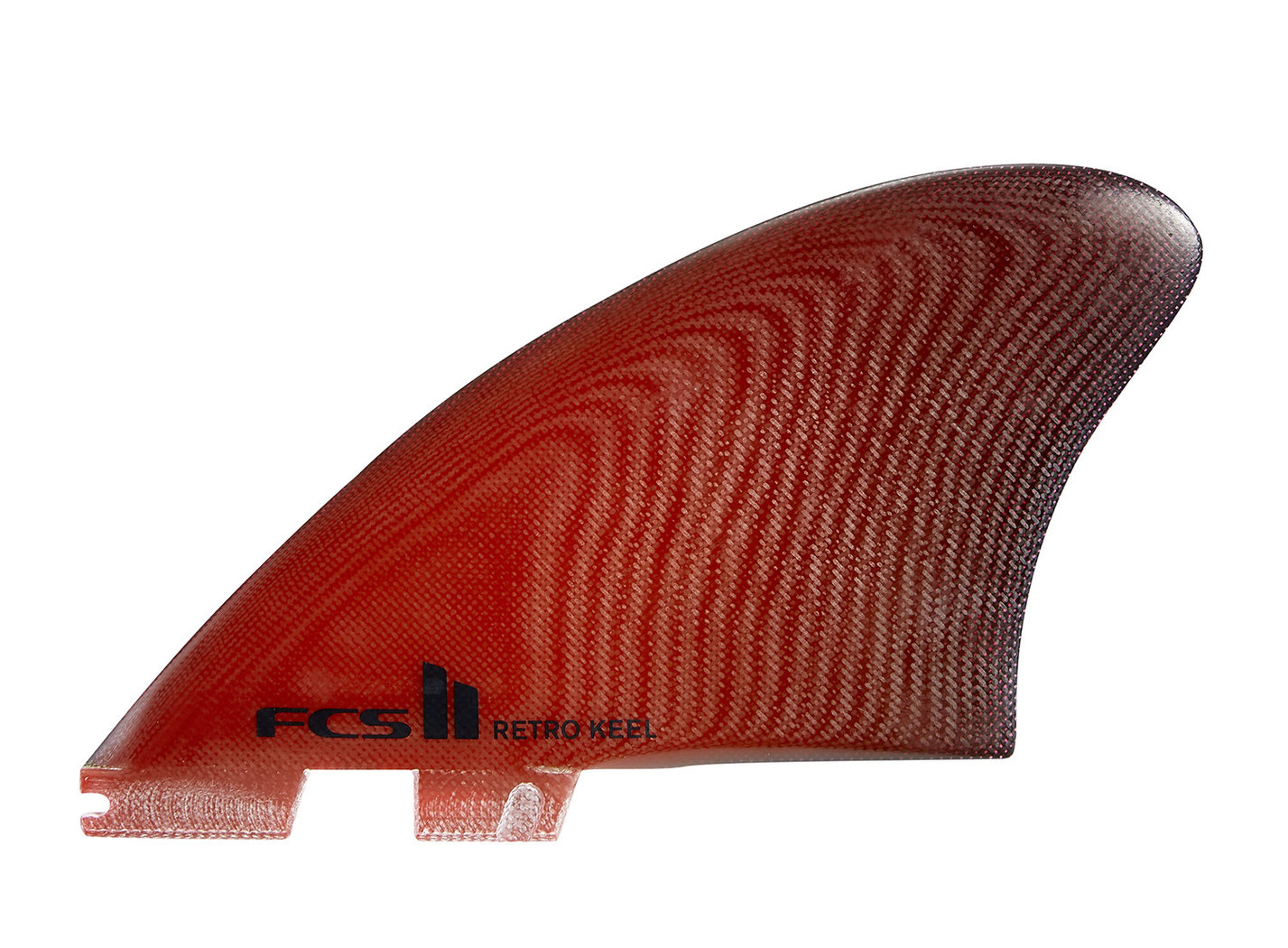 FCS FCS II - PG Retro Keel Red - L/XL Twin