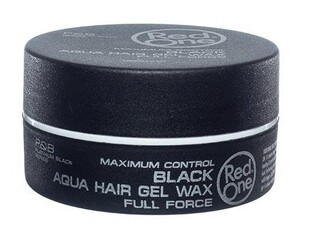 RedOne Aqua Hair Gel Wax Black 150ML