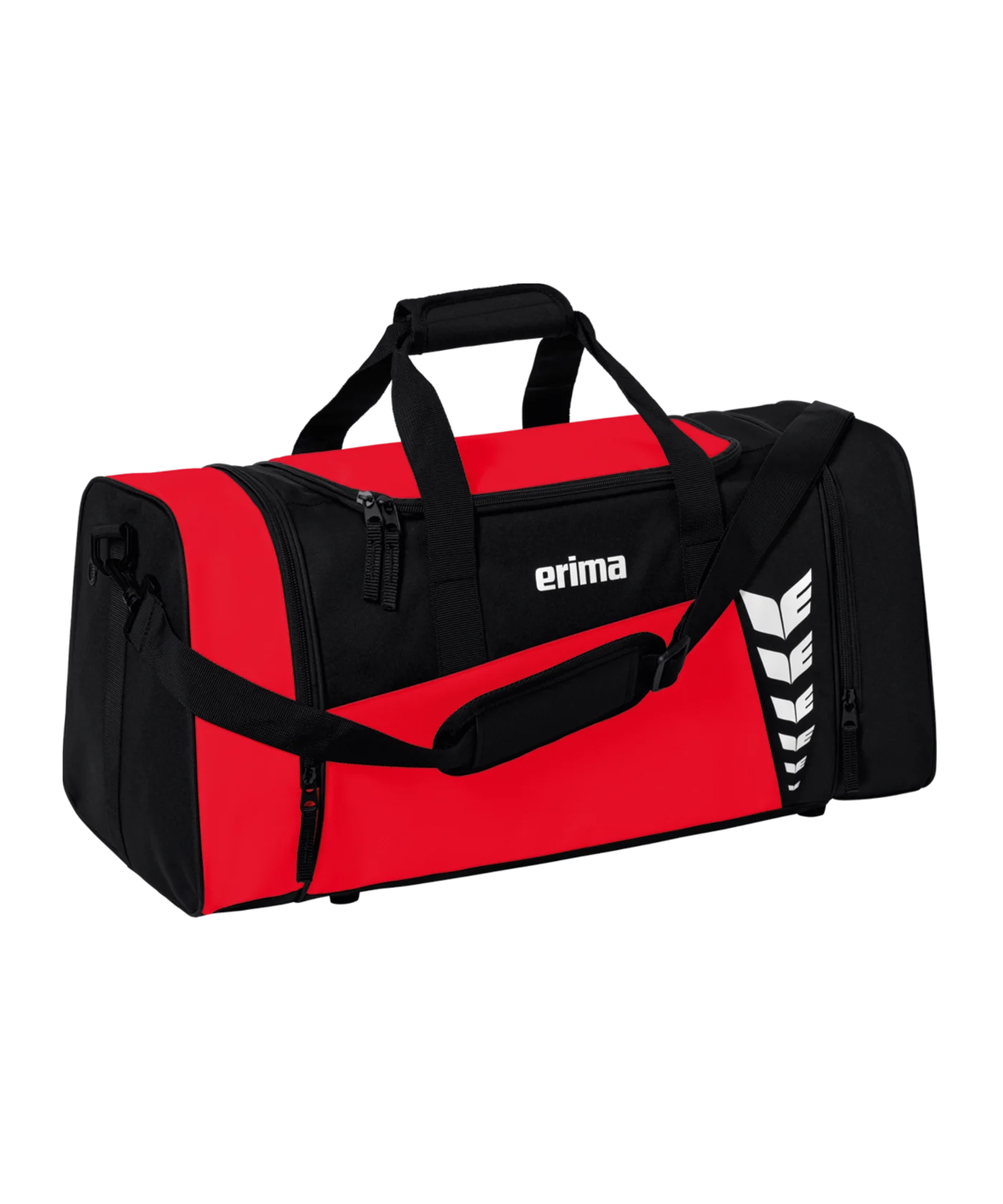 Erima Six Wings Sporttasche Gr. L Rot Schwarz