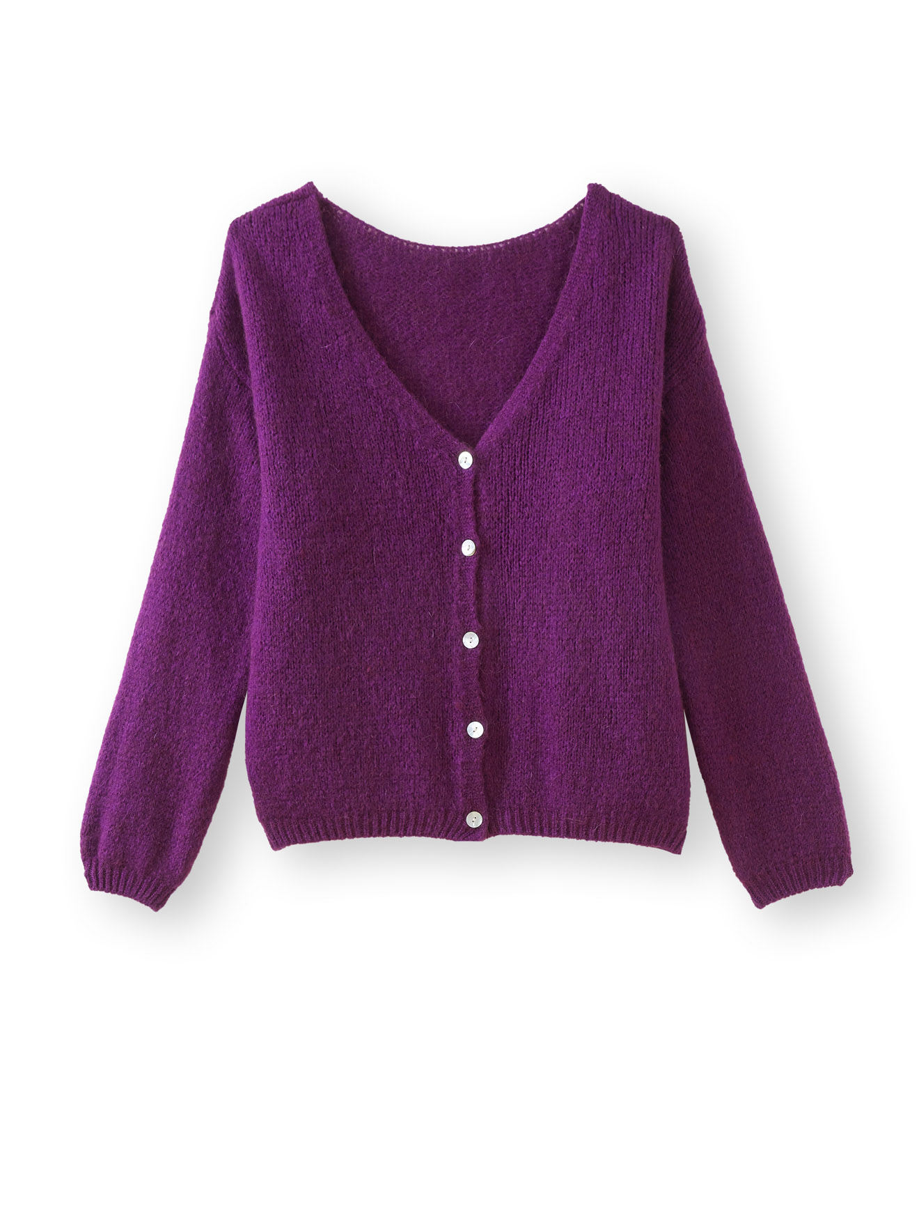 Cardigan avec mohair