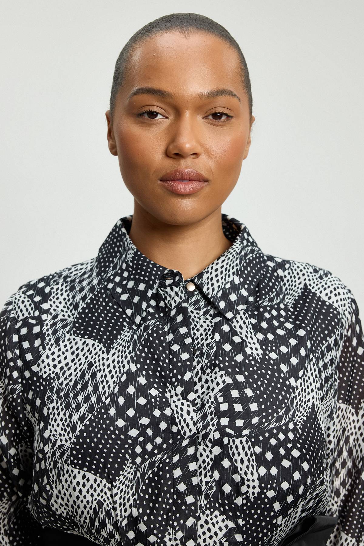 KarenMillen Robe Chemise Longue Tissée En Soie Et Coton À Motifs Floraux Grande Taille