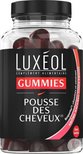 Luxéol Gummies Pousse Des Cheveux Sans Sucres 60 Gommes