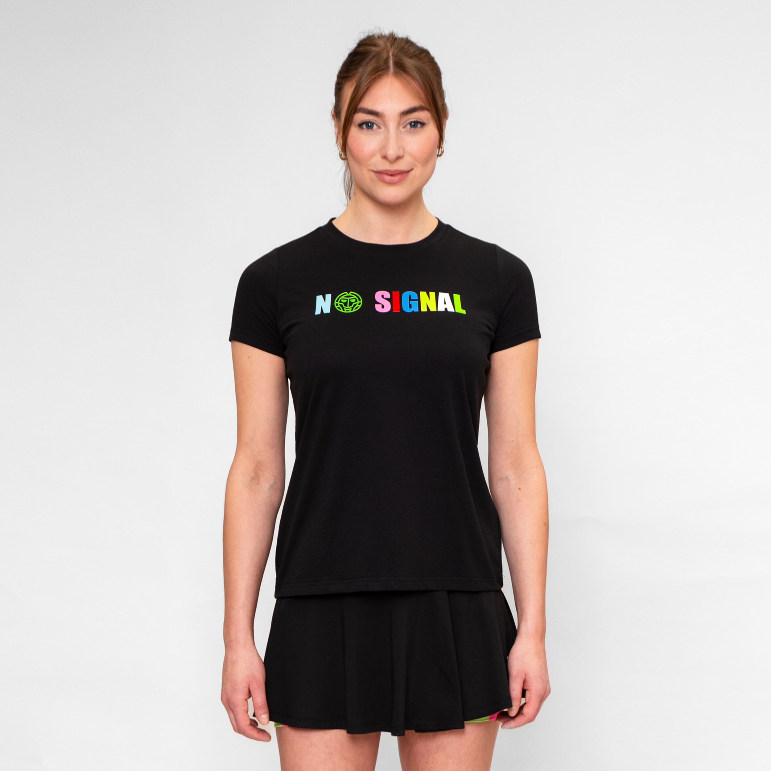 BIDI BADU Chill T-shirt Femmes - Noir , Multicouleur