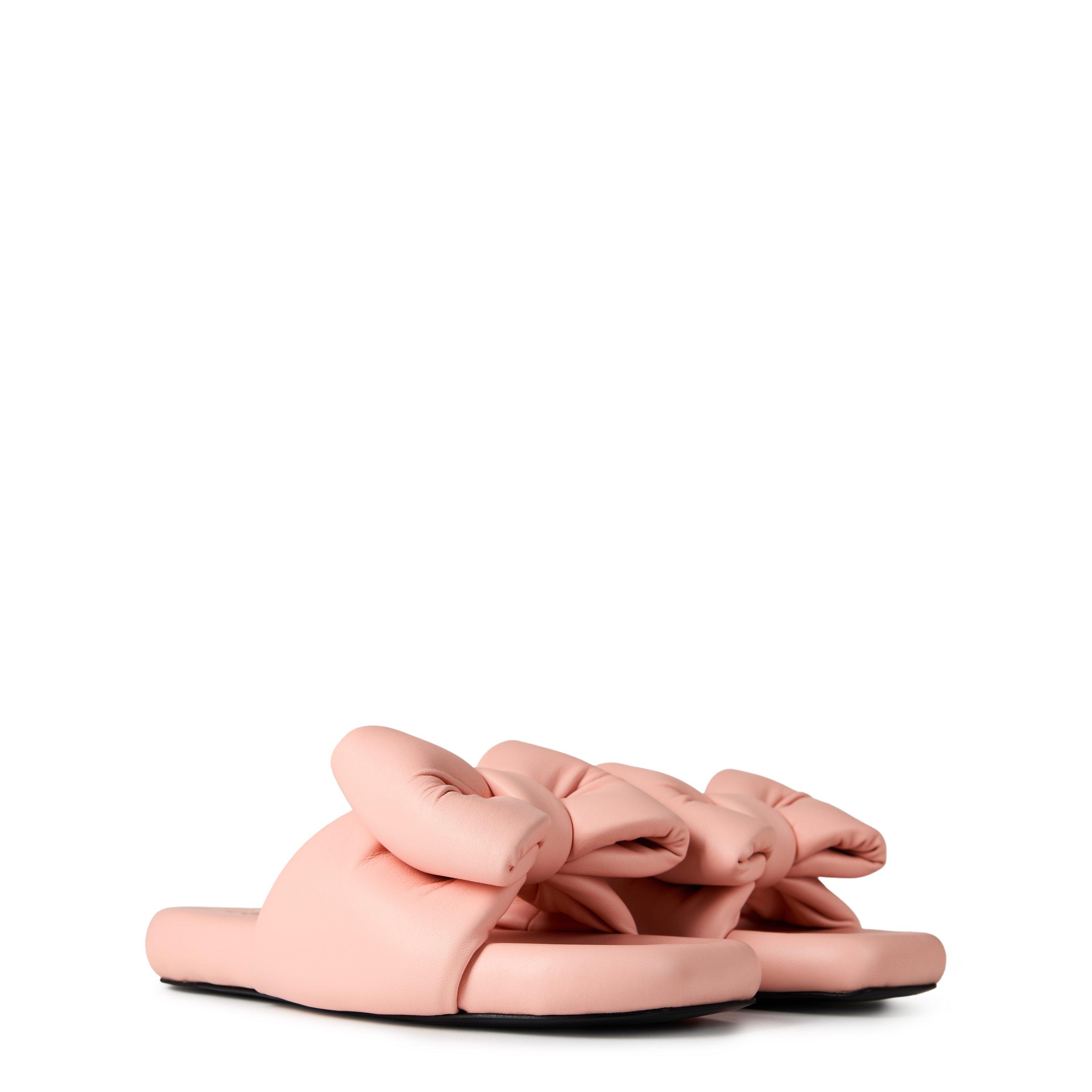 Off White # Off Pded Bow Slides Ld99