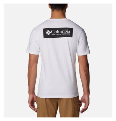 T-Shirt Columbia North Cascades Blanc Homme