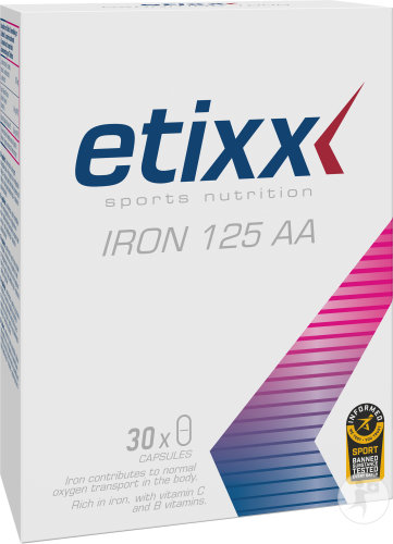 Etixx Iron 125 AA Endurance 30 Comprimés