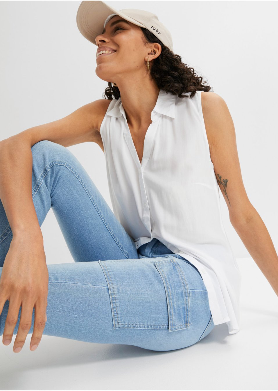 Jean cargo Skinny