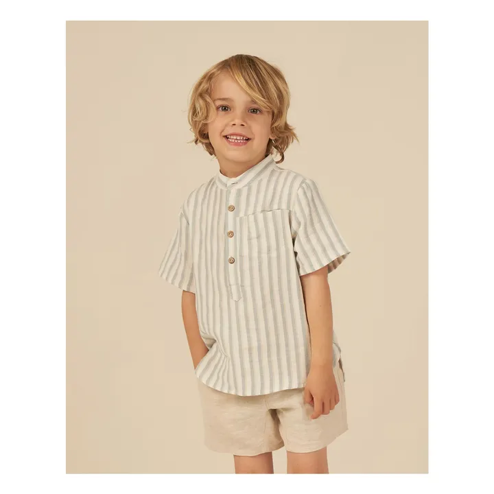 Rylee + Cru Kurta Mason Rayée | Bleu