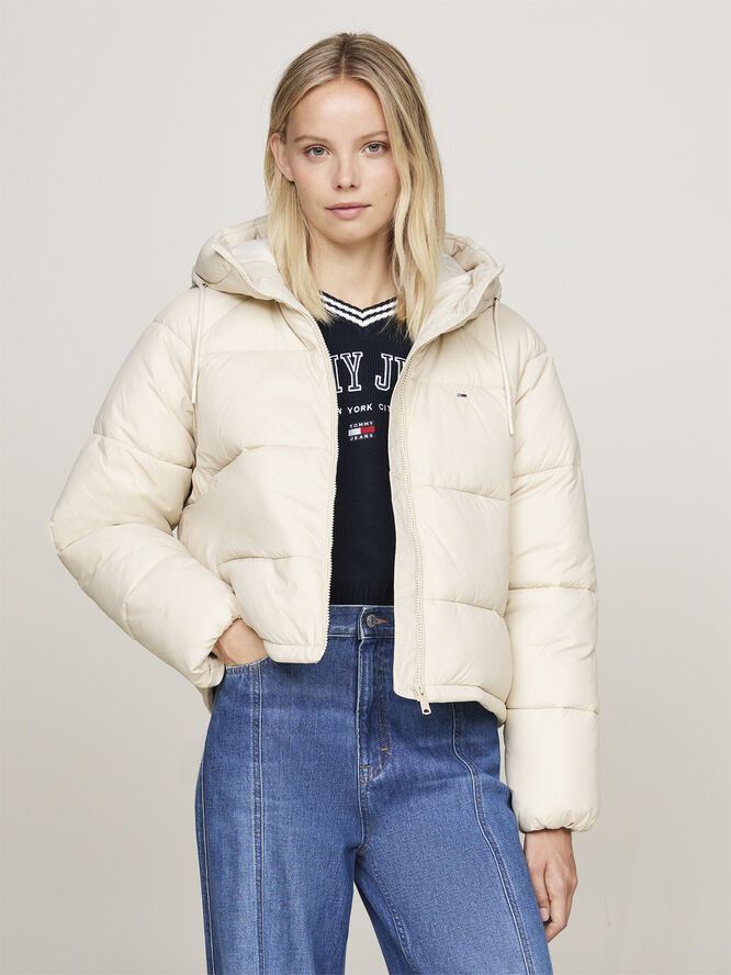 Tommy Hilfiger TJW VAIL PUFFER EXT Newsprint