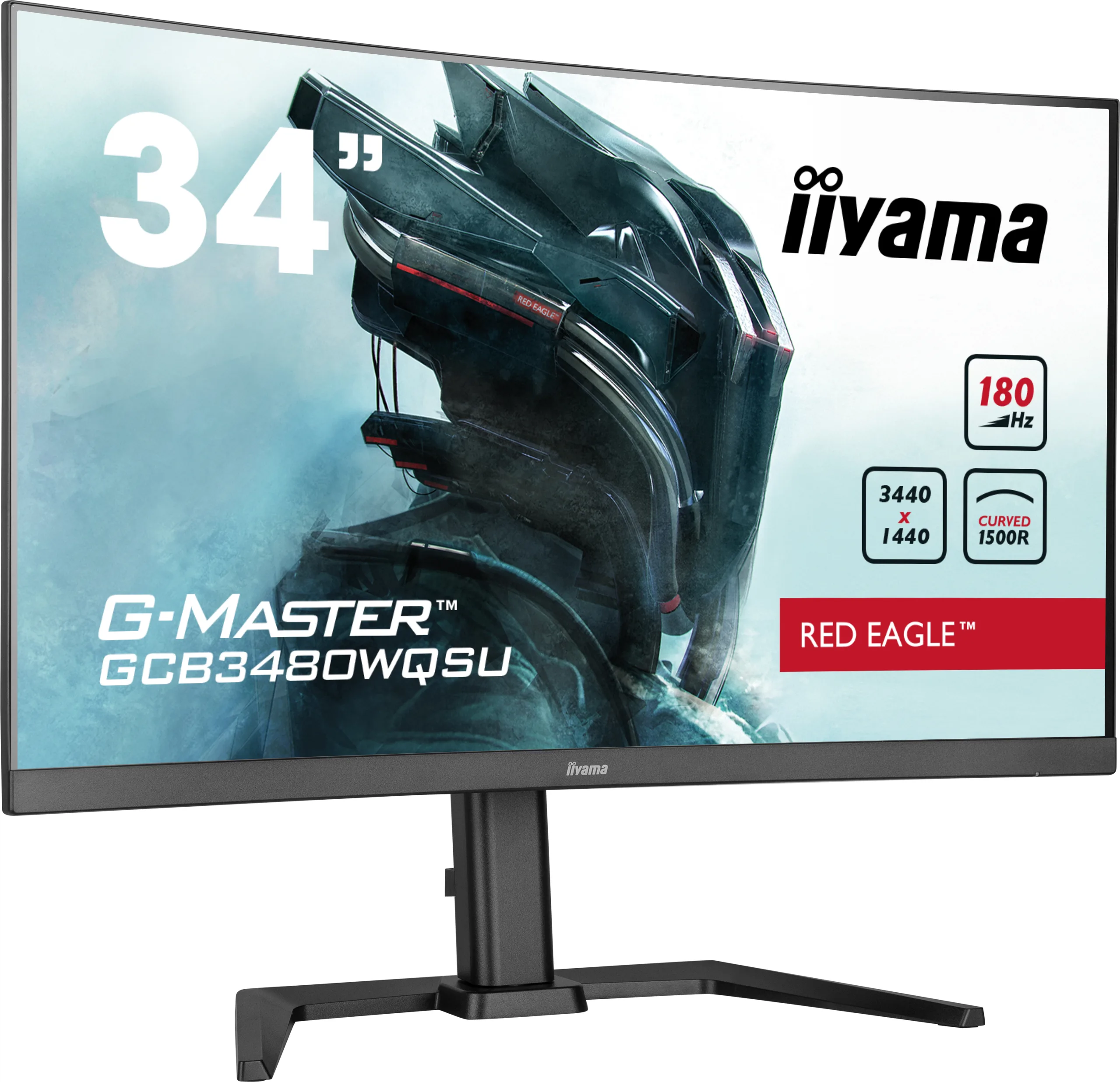 iiyama G-Master GCB3480WQSU-B1 Red Eagle Écrans gaming