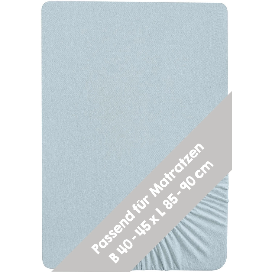 roba Spannbettlaken Jersey Lil Planet türkis 40x90 cm 45x90 cm
