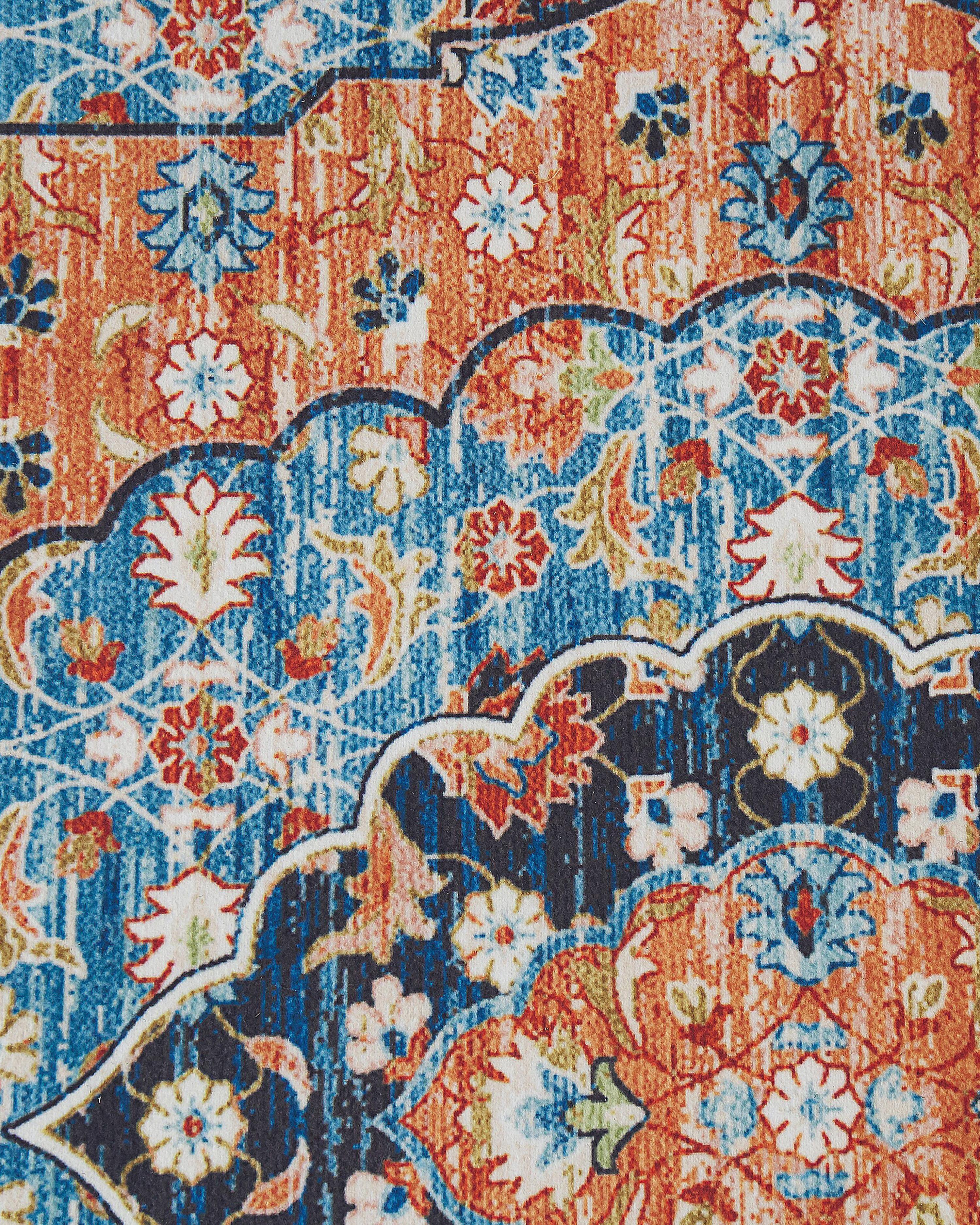 Vloerkleed MIDALAM Meerkleurig 80 x 300 cm