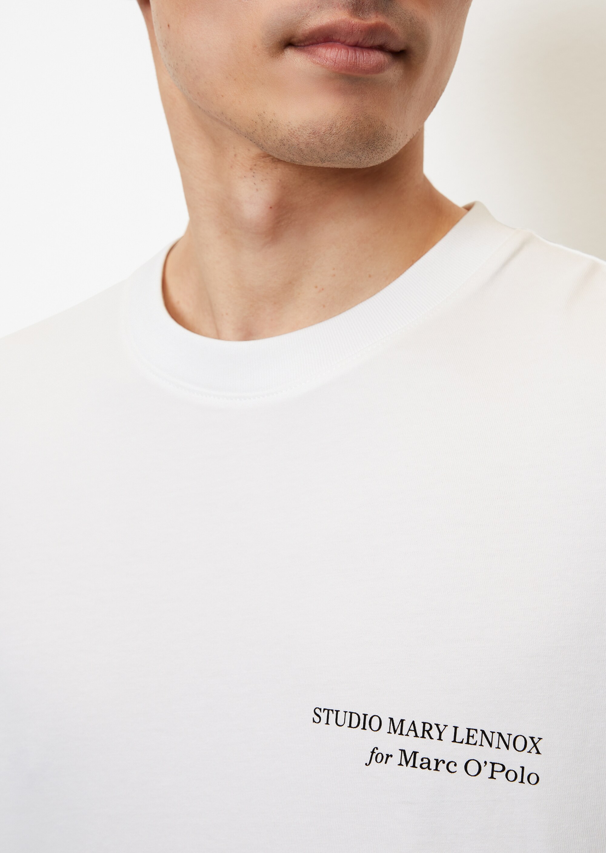 STUDIO MARY LENNOX for MO'P Longsleeve relaxed mit floralem Rückenprint