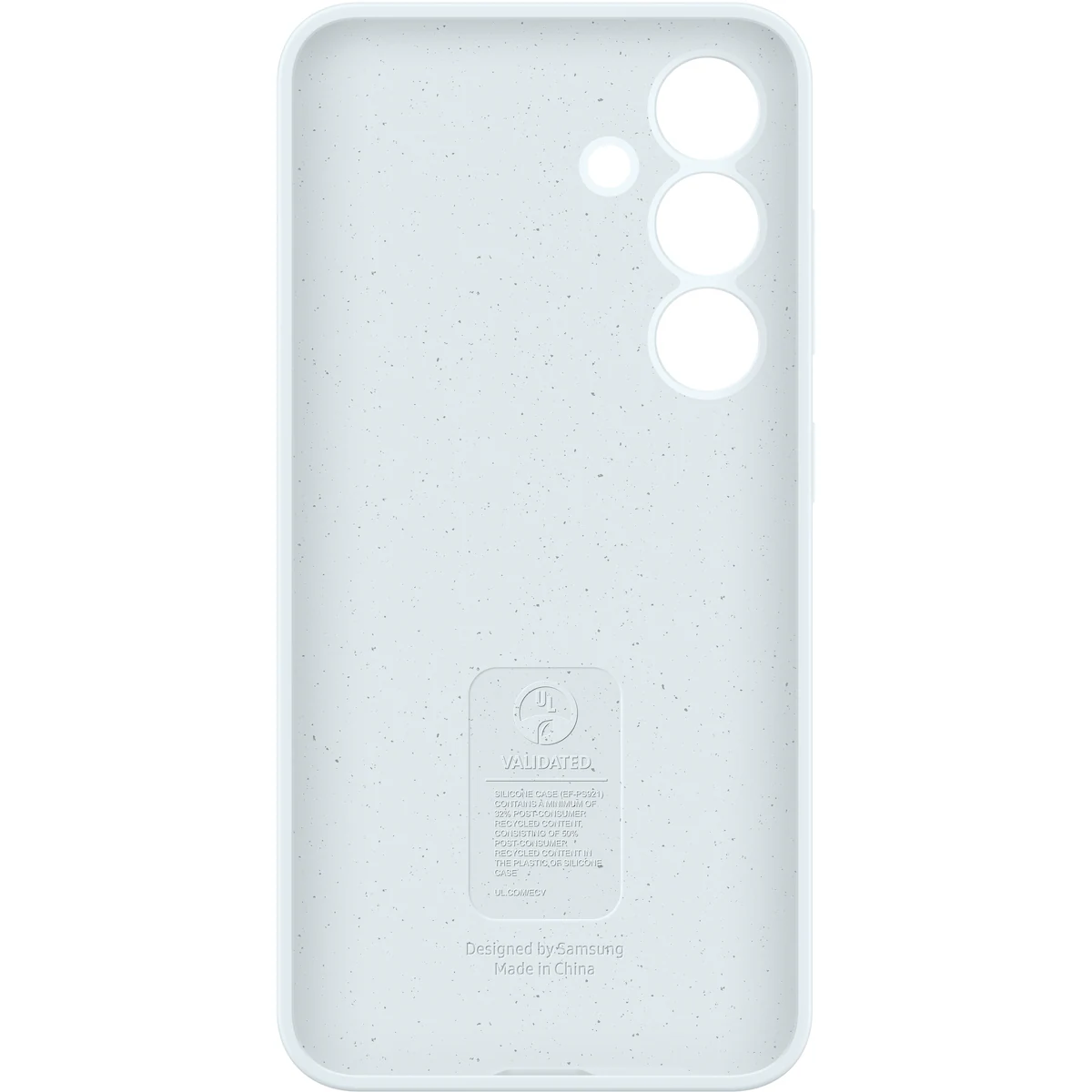 Samsung Galaxy S24 silikondeksel (hvit)