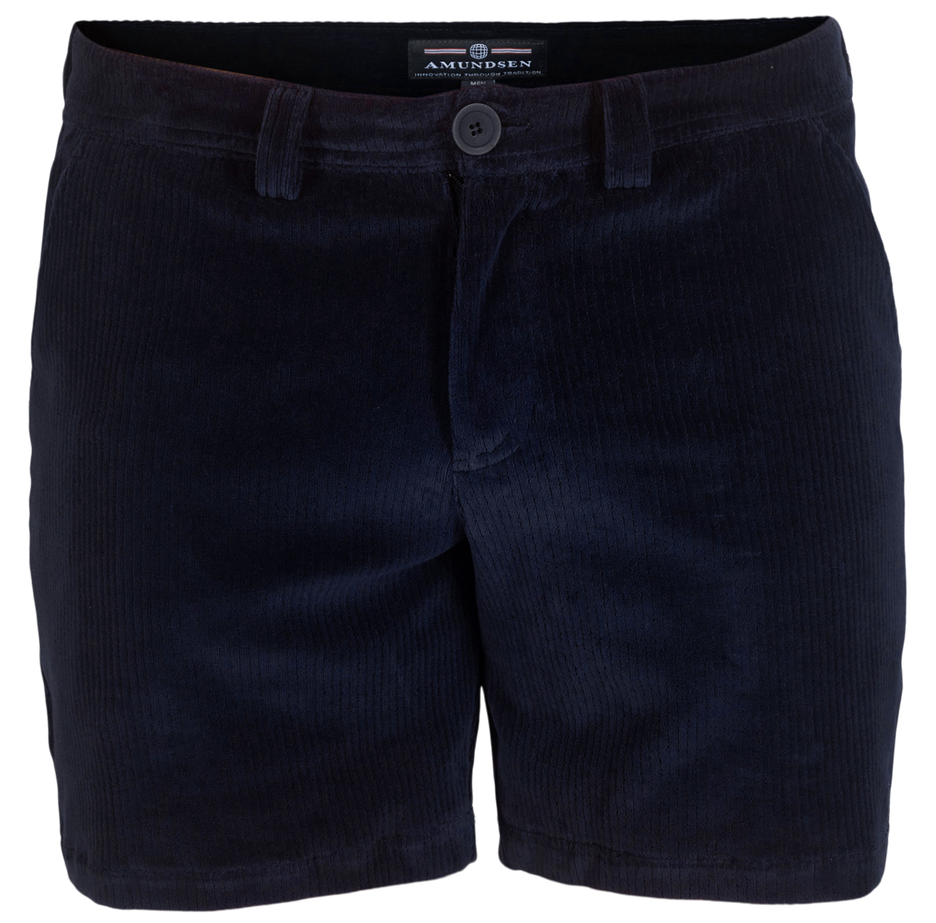 6incher Comfy Cord Shorts Herre 590/Faded Navy