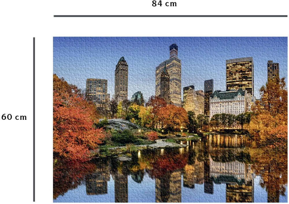 PUZZLE 1500 PIECES NEW YORK EN AUTOMNE