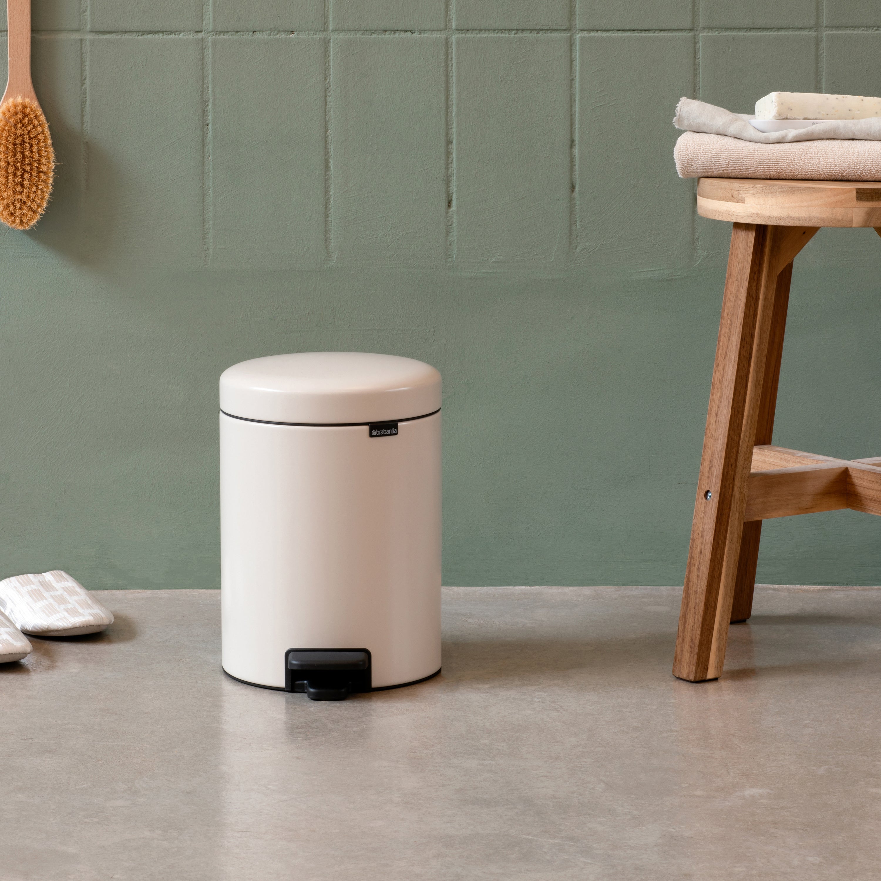 Brabantia NewIcon Pedaalemmer 3 L - Soft Beige
