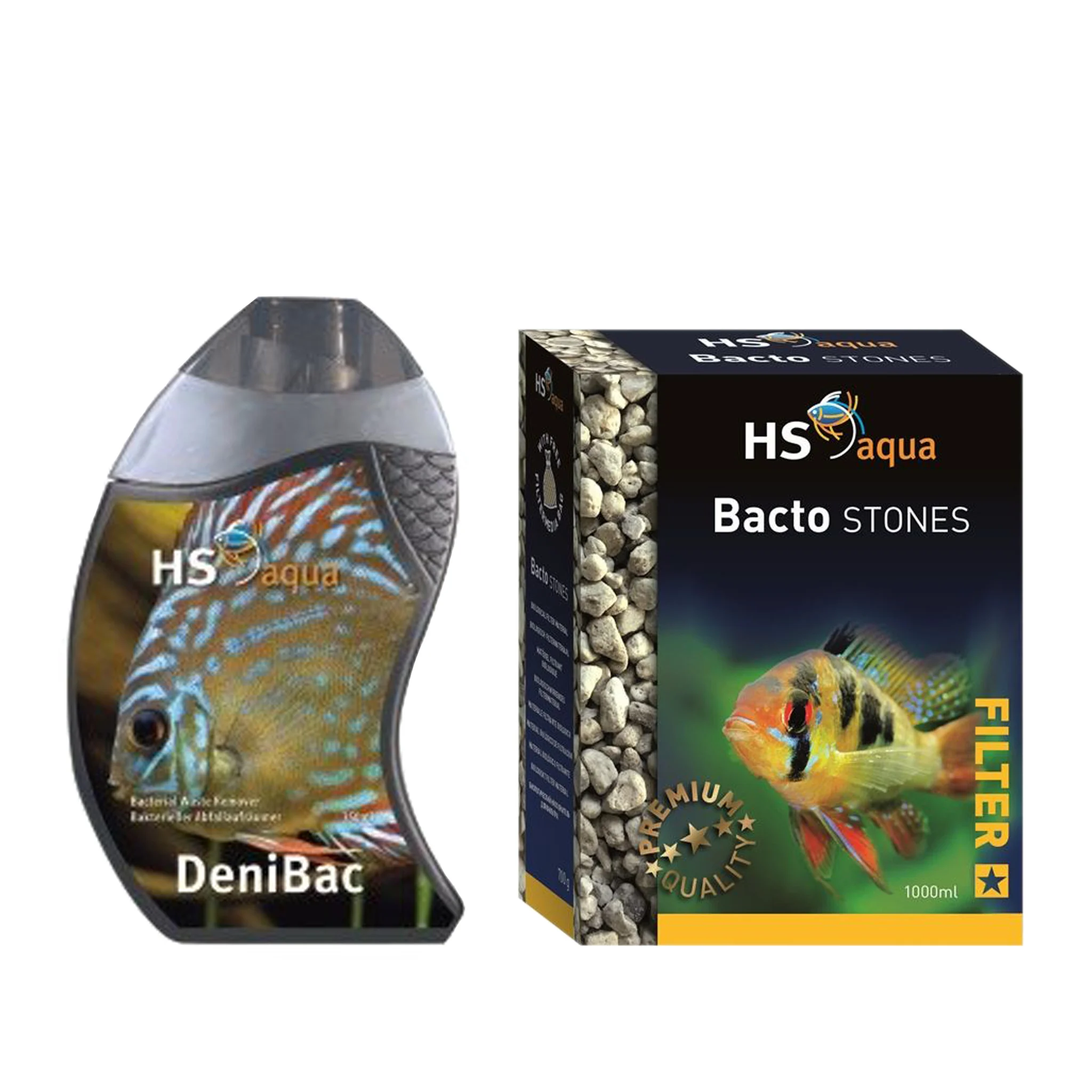 HS Aqua Anti-Nitraat Pakket - Denibac/Bacto Stones