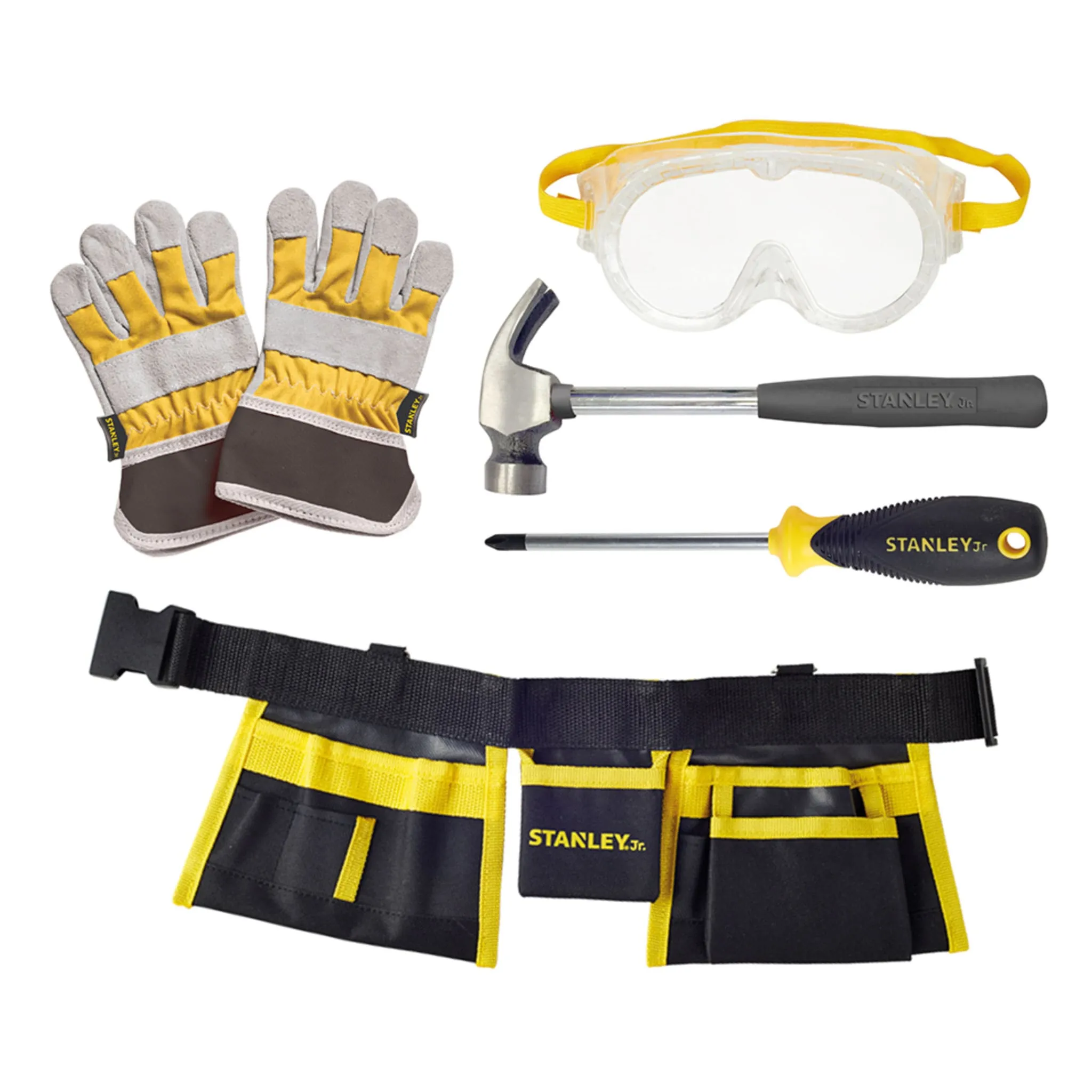 Stanley Jr Ensemble d'Outils pour Débutant 5 Pièces