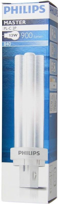 MASTER - PL-C - 13W - 840 Koel Wit - 2 Pin