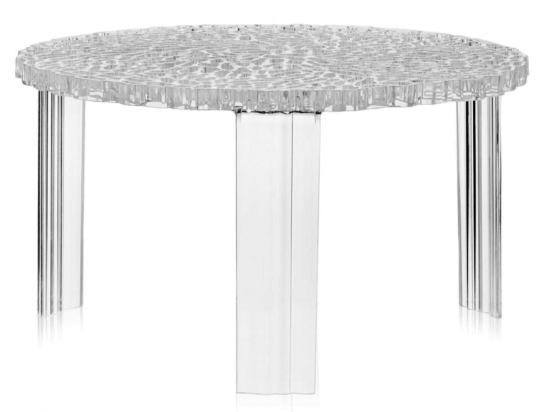 Kartell T-Table salontafel small 50 kristal