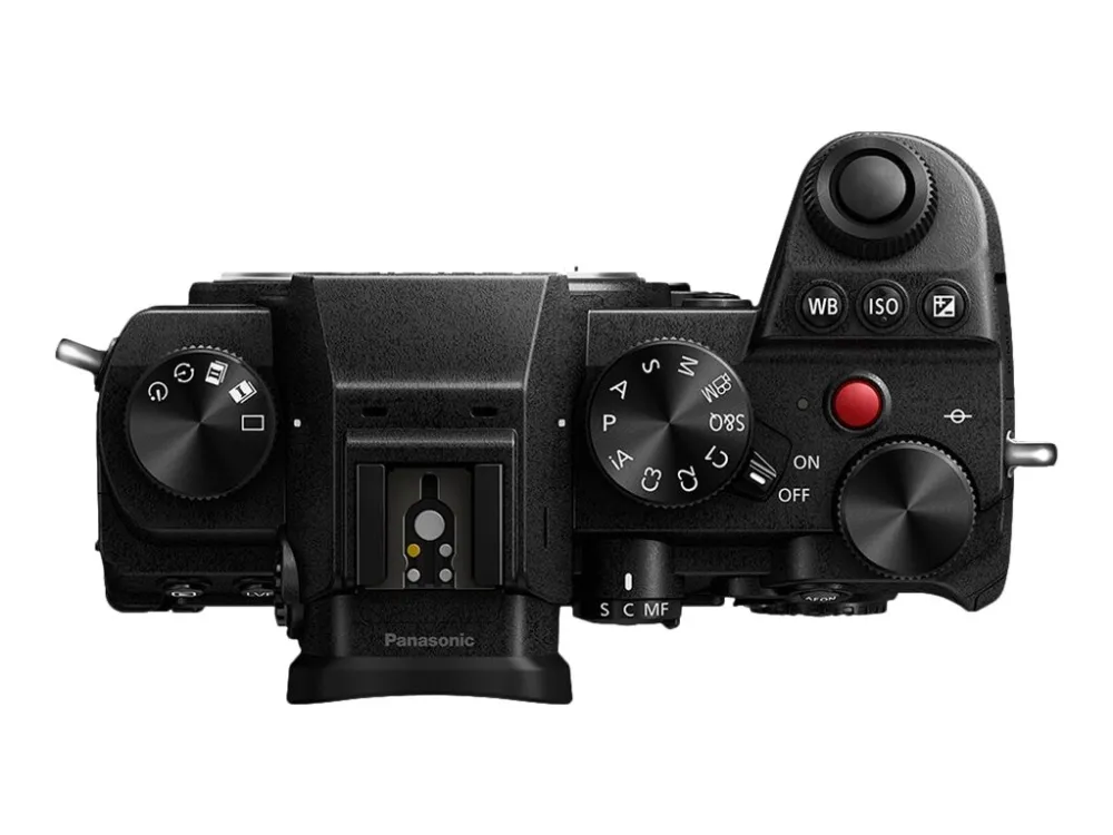 Panasonic Lumix DC-S5 - Digitalkamera - spejlløst - 24.2 MP - Full Frame - 4K / 60 fps - kun kamerahus - Wi-Fi, Bluetooth - sort