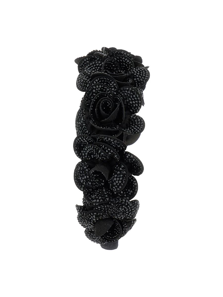 Monnalisa Rose Velvet Headband