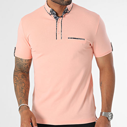 Polo Manches Courtes Rose