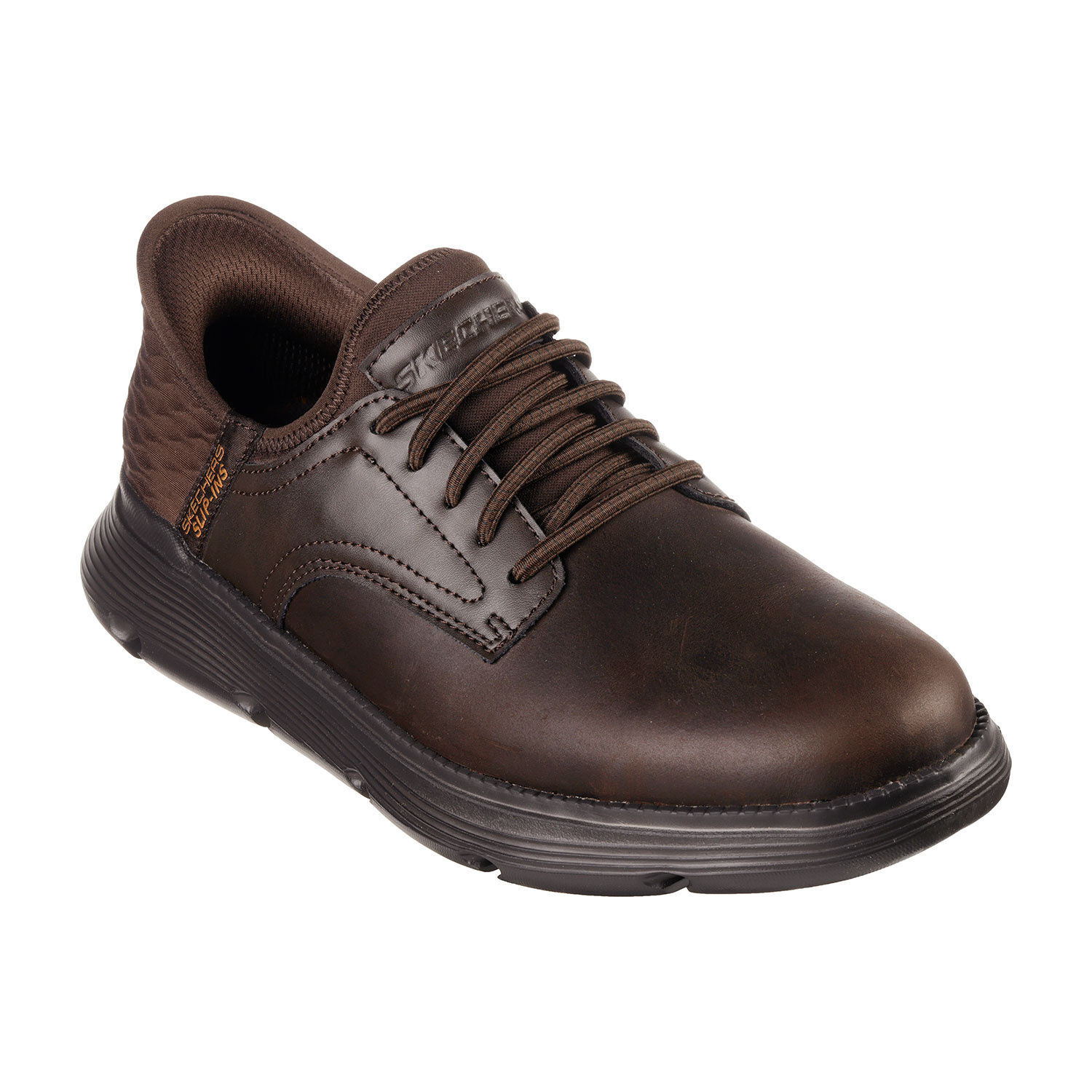 SKECHERS SLIP INS Schlupfschuh für Herren aus Glattleder