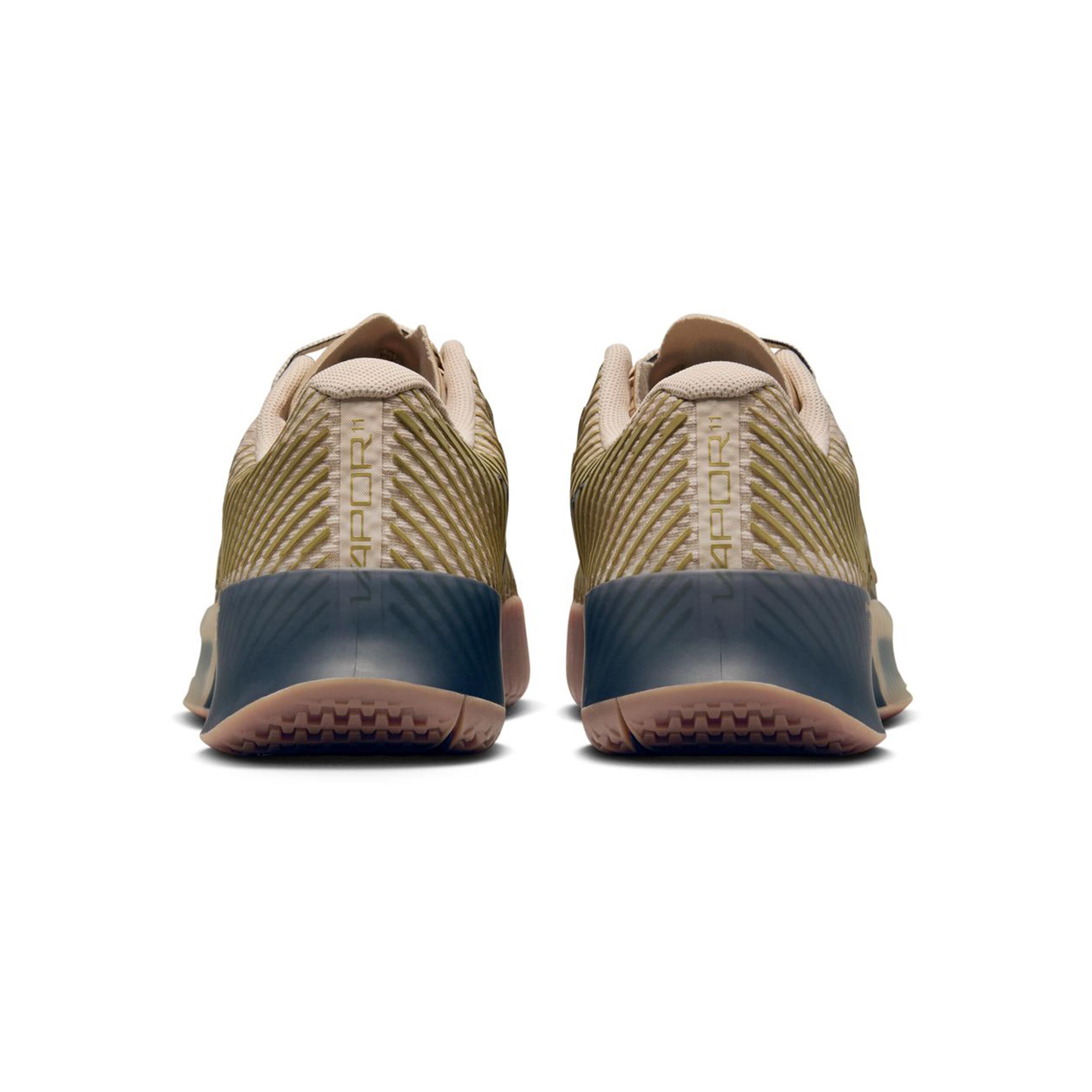 Nike Air Zoom Vapor 11 Premium Chaussures Toutes Surfaces Hommes - Beige , Bleu Foncé