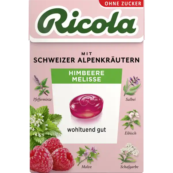 Himbeere Melisse-Bonbons
