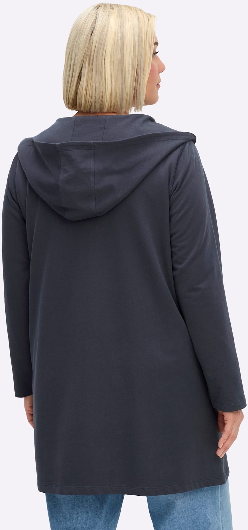 Sheego Shirtjacke »Sweatshirtjacke«, 1 Stk.