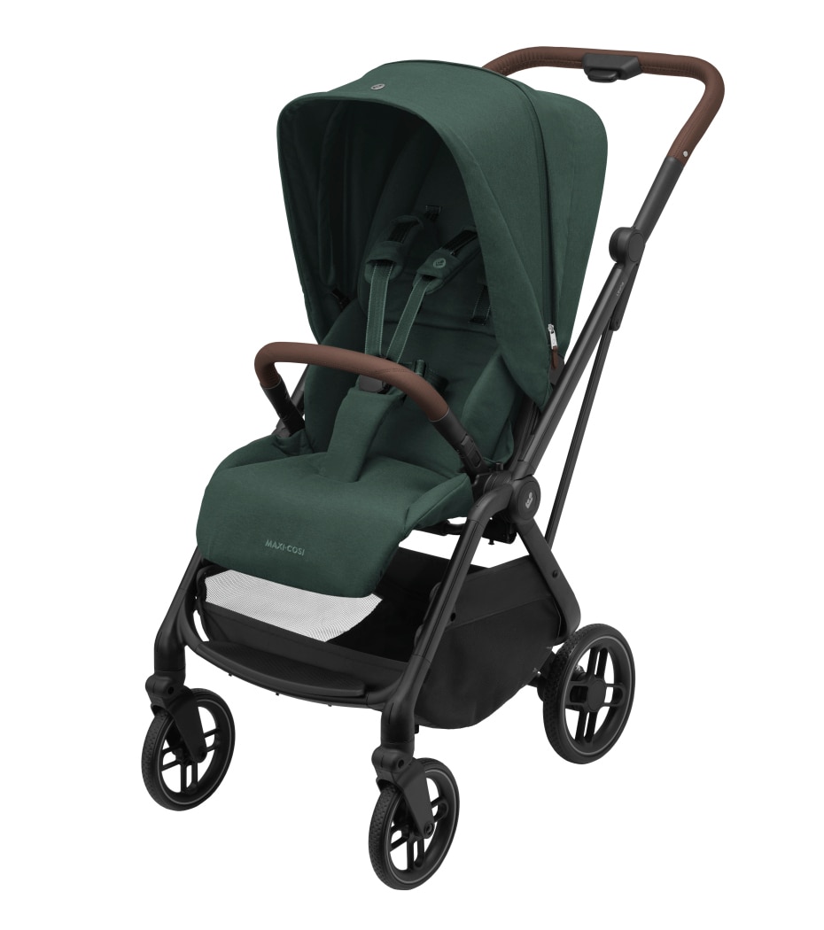 Leona² 0 - 4 Y   0 - 22 kg    Superkompakt zusammenklappbar |    Wächst mit deinem Kind mit |    Große pannensichere Räder |    3-in-1 Travelsystem |
