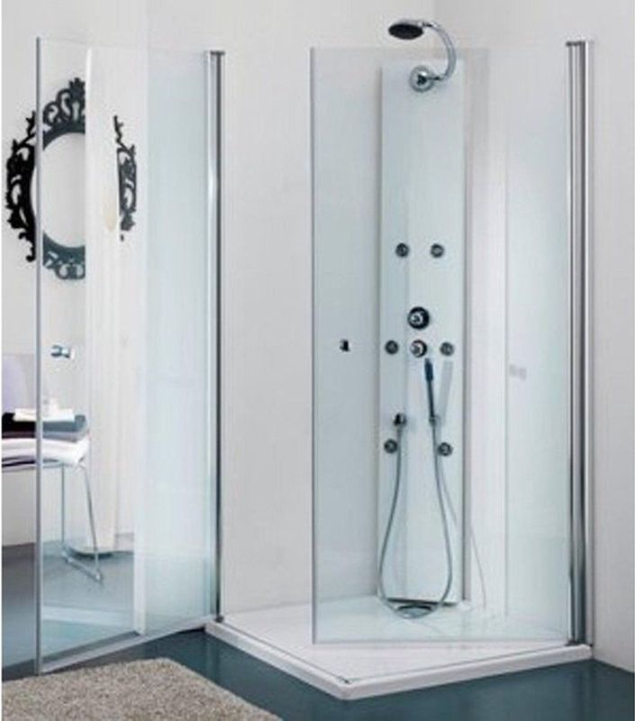 Plieger - Royal - Douchecabine Hoekinstap - Chroom - Veiligheidsglas
