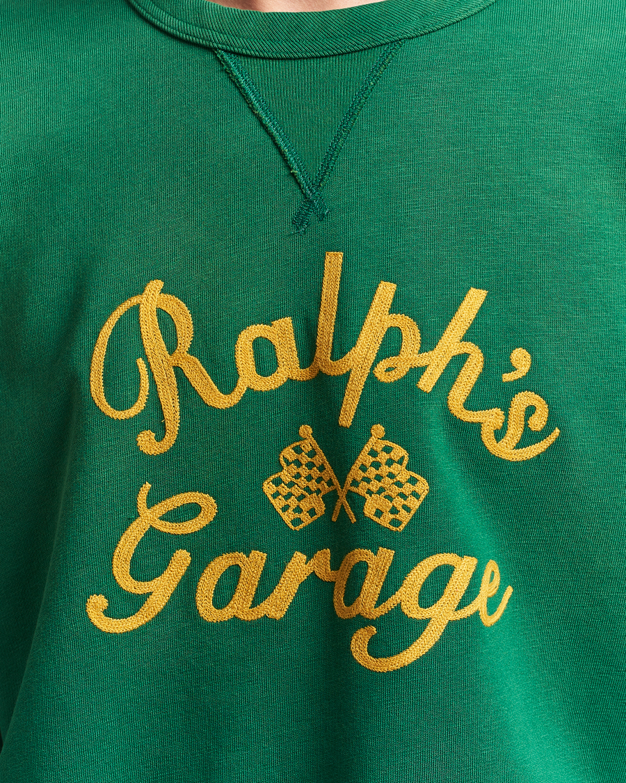 Polo Ralph Lauren Ralph's Garage Sweatshirt Tennis Green