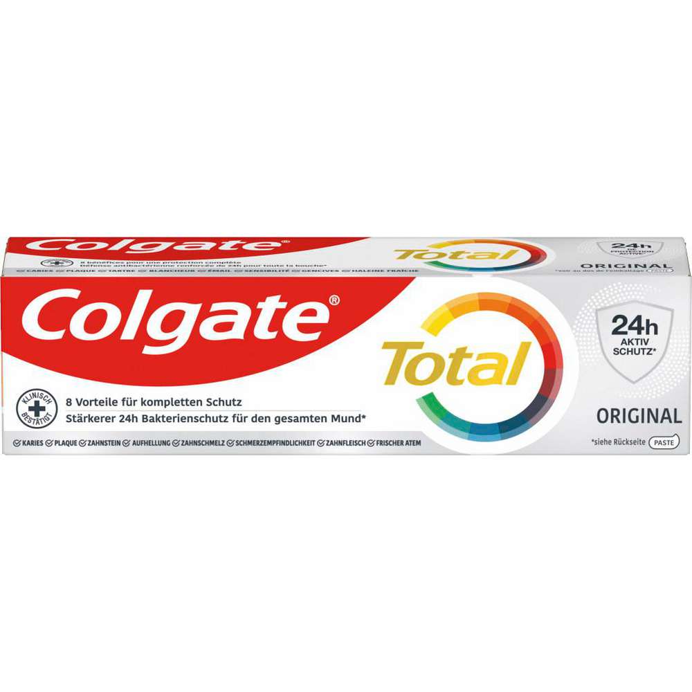 Colgate Zahnpasta Total Original 75ml MHD:30.4.25