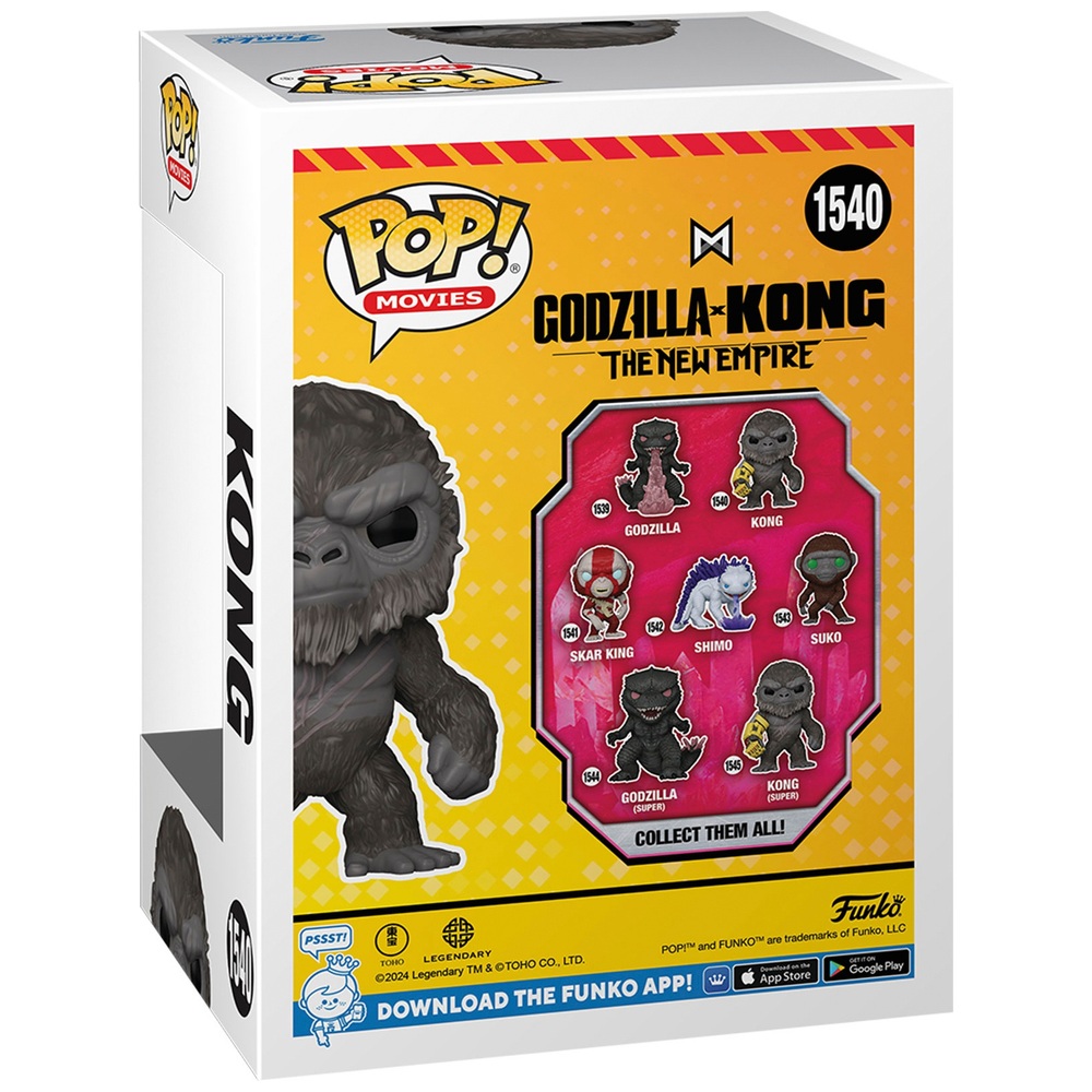 POP! Vinyl Movies 1540: Godzilla x Kong Das neue Imperium - Kong