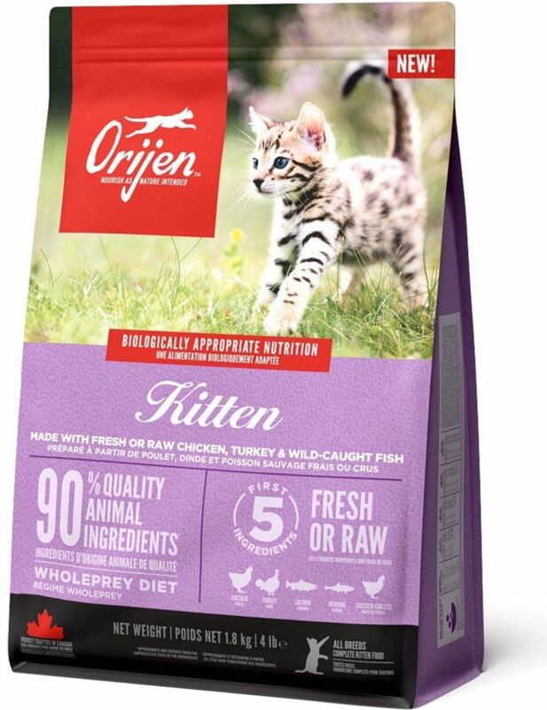 Orijen Kattenvoer Whole Prey Kitten 1,8 kg