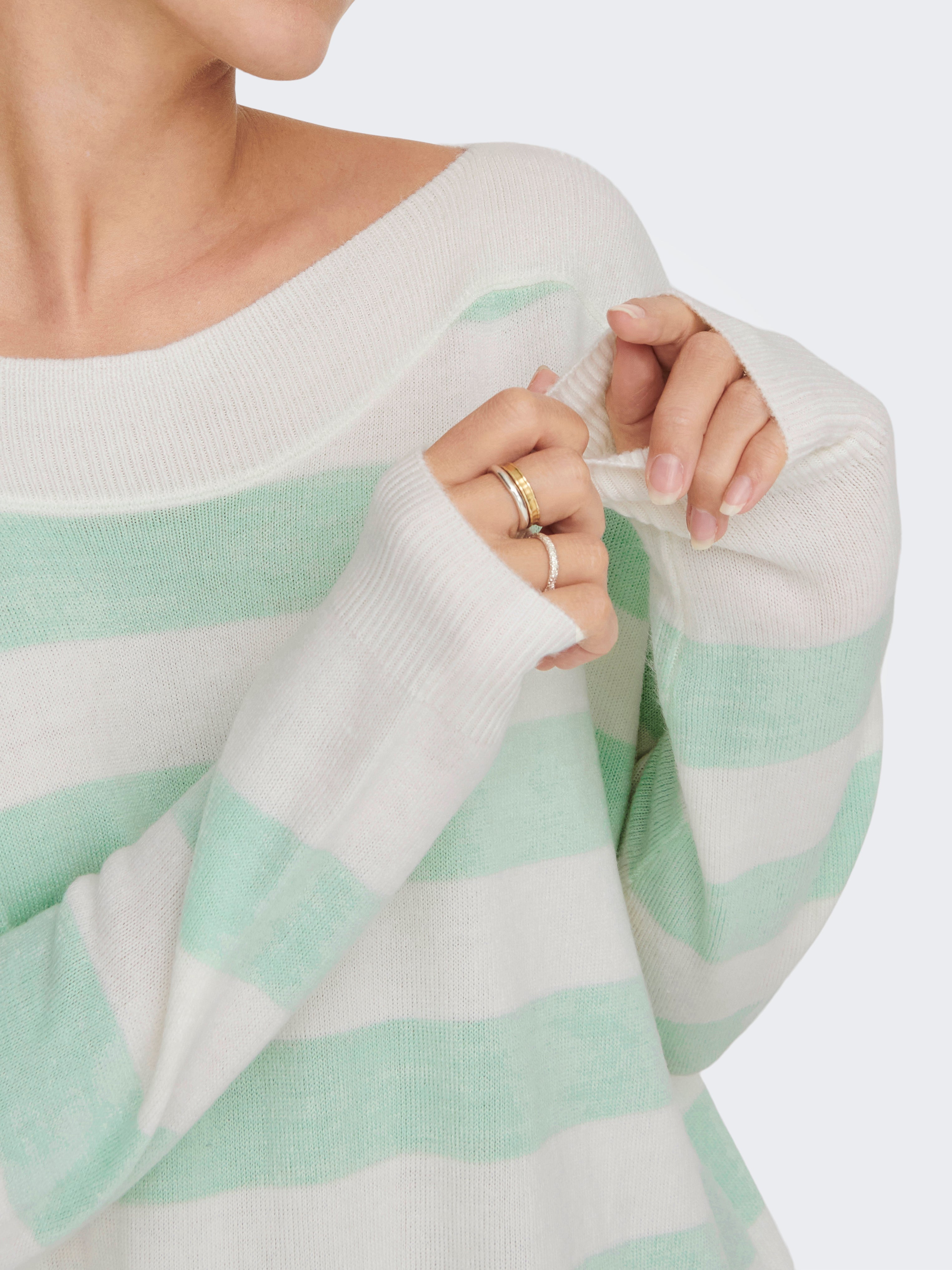 ONLAMALIA Strickpullover Mist Green
