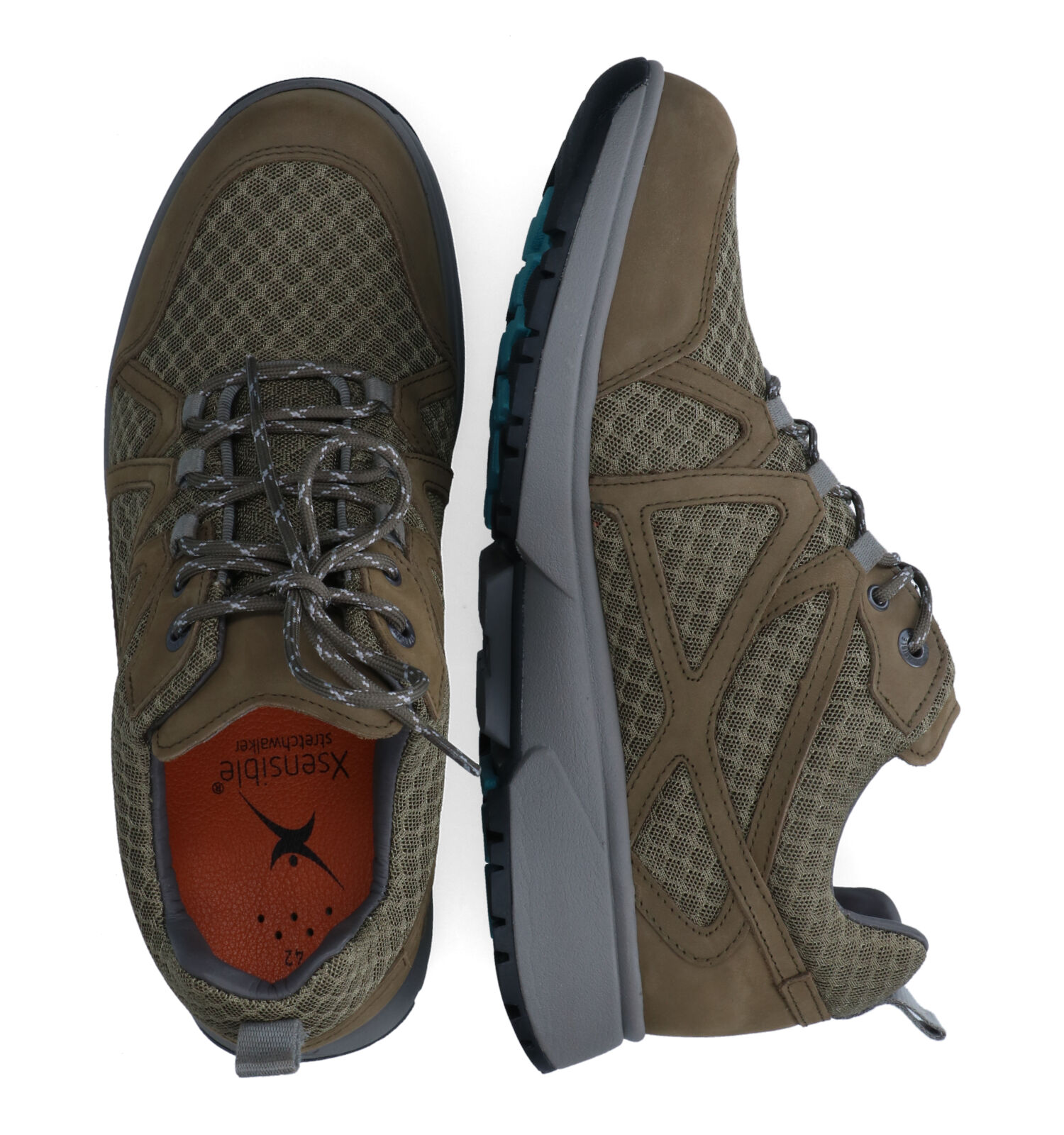 Veterschoenen groen