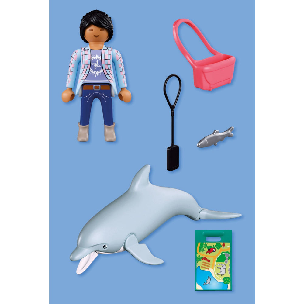 Køb Playmobil® Zoo: Dolphin And Visitor