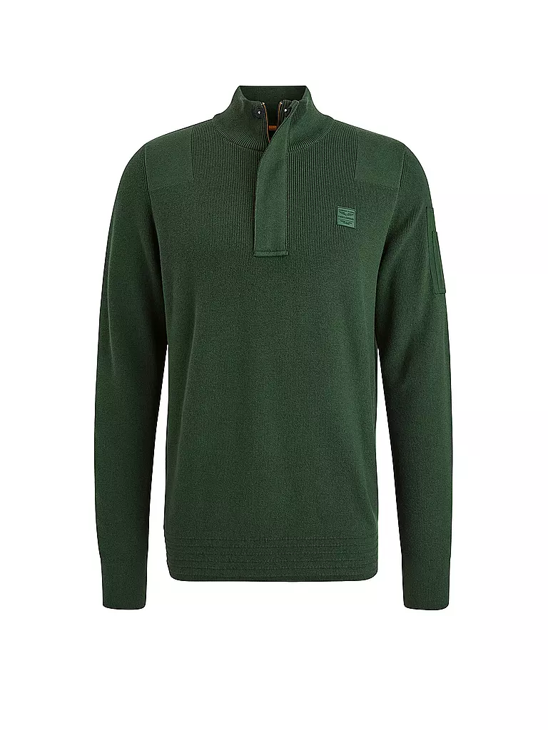 PME LEGEND Troyer Pullover grün